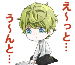 Ike-Koe high school detective club sticker #13300563