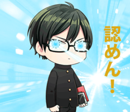 Ike-Koe high school detective club sticker #13300565