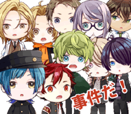 Ike-Koe high school detective club sticker #13300597