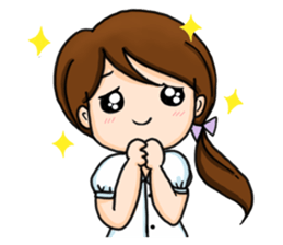 Thai students use for success sticker #13300645