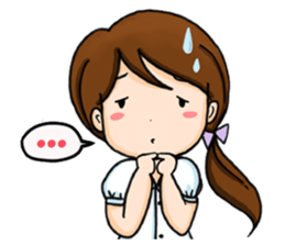 Thai students use for success sticker #13300652