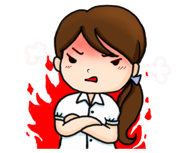 Thai students use for success sticker #13300653