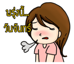 Thai students use for success sticker #13300672
