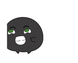 Monster black & white-Playfully articles sticker #13300894