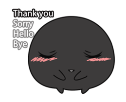 Monster black & white-Playfully articles sticker #13300901