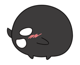 Monster black & white-Playfully articles sticker #13300907