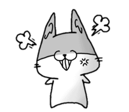 KURE USA(Crazy rabbit)[Kansai accent]2 sticker #13301039