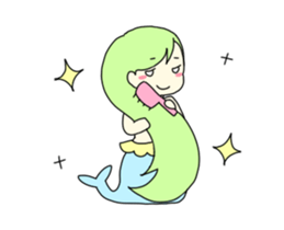 Moving doll sticker #13301392