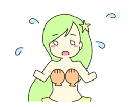 Moving doll sticker #13301400