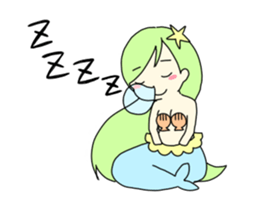 Moving doll sticker #13301401