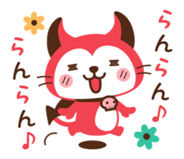Devi neko-kun 3 sticker #13301502