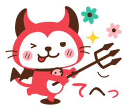 Devi neko-kun 3 sticker #13301524