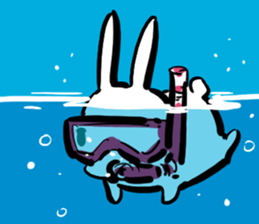 USAGI in my heart sticker #13301796