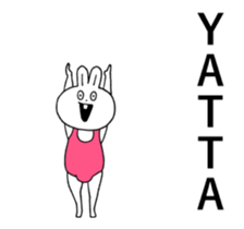 Move super rabbit sticker #13301927