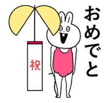 Move super rabbit sticker #13301937