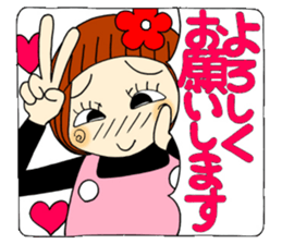 Castor bean-chan 63 sticker #13302072