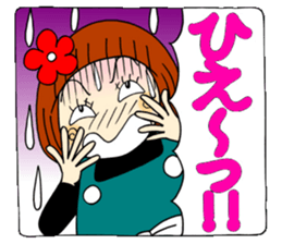 Castor bean-chan 63 sticker #13302078