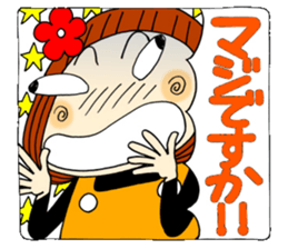 Castor bean-chan 63 sticker #13302079