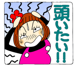 Castor bean-chan 63 sticker #13302085