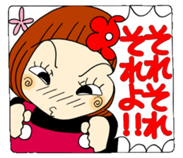 Castor bean-chan 63 sticker #13302092