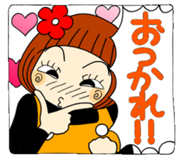 Castor bean-chan 63 sticker #13302099