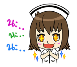 Cute Litle Nurse sticker #13302317