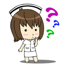 Cute Litle Nurse sticker #13302337