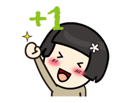 Volunteer life __01 volunteer work up sticker #13302353