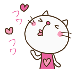 Heart Cat (Lovely) sticker #13302705