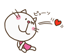 Heart Cat (Lovely) sticker #13302709