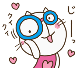Heart Cat (Lovely) sticker #13302727
