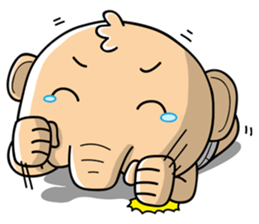 Ijah! the Weird Baby Elephant sticker #13302867