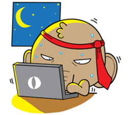 Ijah! the Weird Baby Elephant sticker #13302869