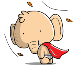 Ijah! the Weird Baby Elephant sticker #13302870
