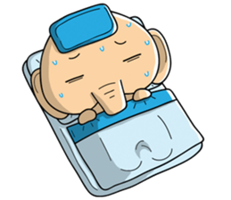 Ijah! the Weird Baby Elephant sticker #13302883