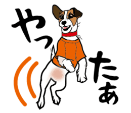 Day to day Jack Russell Terrier sticker #13303131