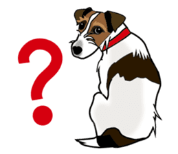 Day to day Jack Russell Terrier sticker #13303155