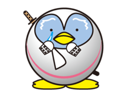 Move! Penguin Ninja sticker #13303322