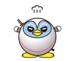 Move! Penguin Ninja sticker #13303323