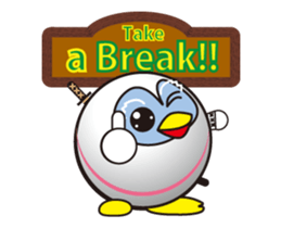 Move! Penguin Ninja sticker #13303327