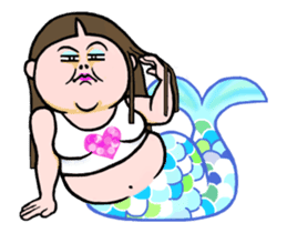 Move Shining Sticker ! jewelry with girl sticker #13303437