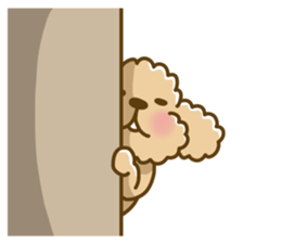 Putaro the Poodle 8 sticker #13304543