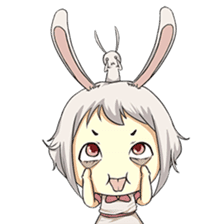 Little Bunny Girl sticker #13304851