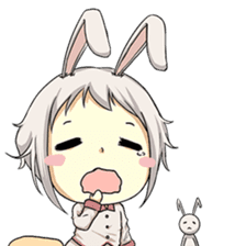 Little Bunny Girl sticker #13304852