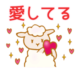 Lovely Sheep Stickers sticker #13304944