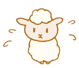 Lovely Sheep Stickers sticker #13304959