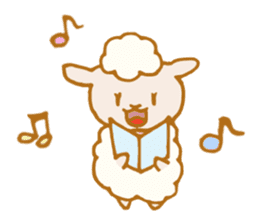 Lovely Sheep Stickers sticker #13304960