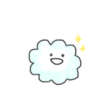 cloud friends sticker #13304975