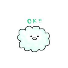 cloud friends sticker #13304978