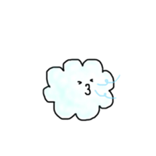 cloud friends sticker #13304998
